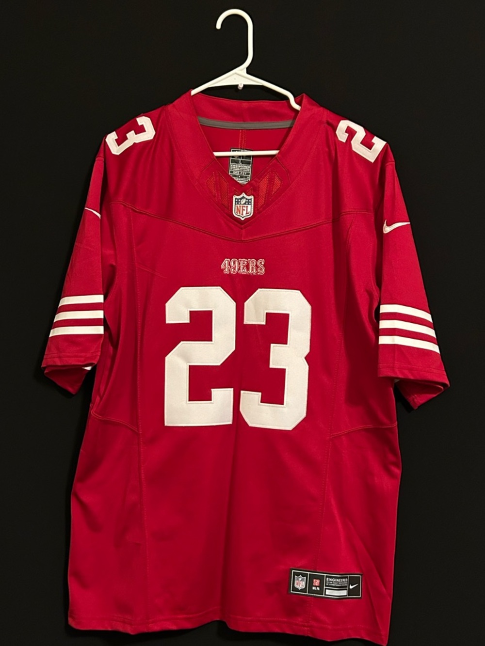 Christian McCaffrey 49ers Jersey